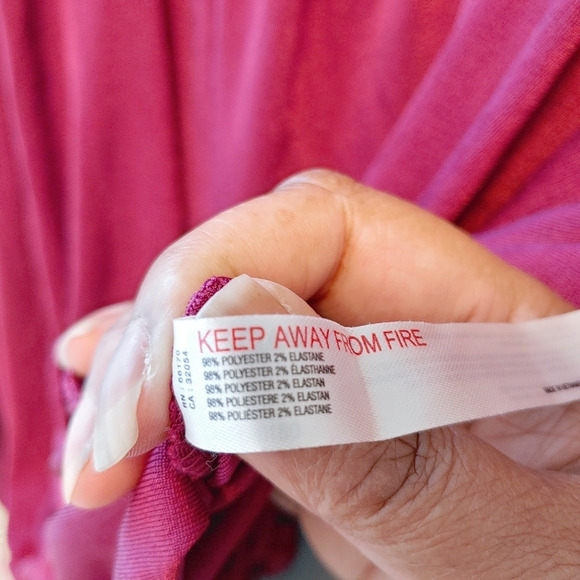 Intimately Free People Metallic Burgundy Turnt Thong Bodysuit Sz S - Picture 9 of 9